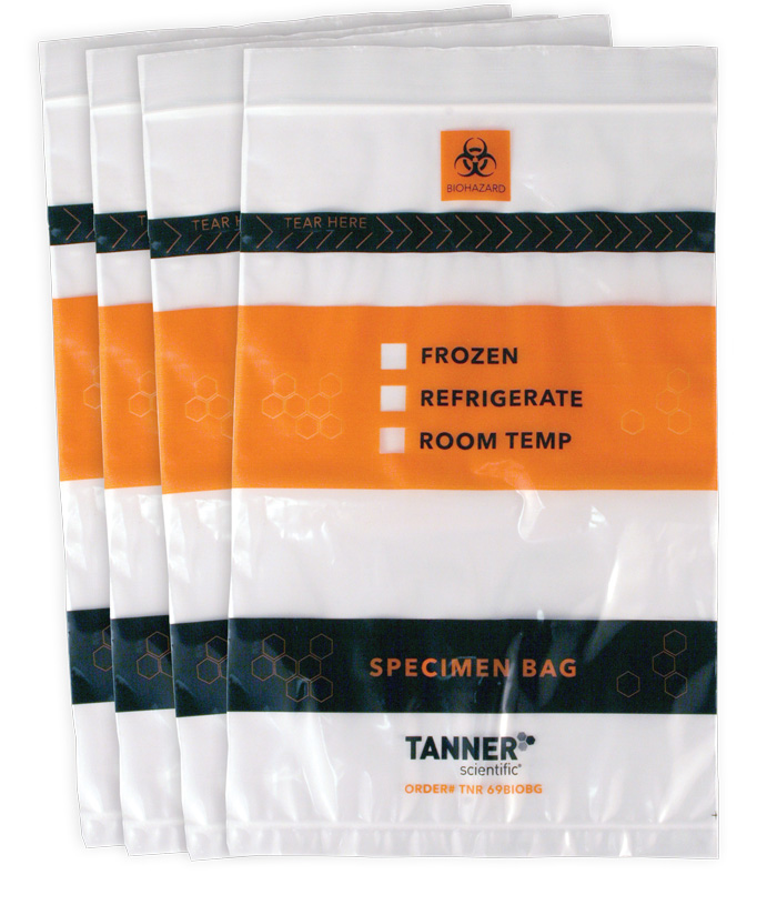 Tanner Scientific Biohazard Bags