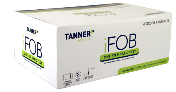 Tanner Scientific iFOB One Step Rapid Test Cassette Kit